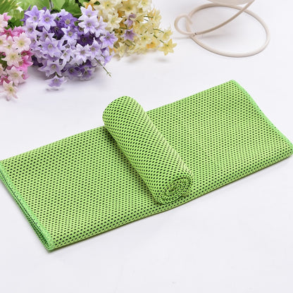 Portable Sport Towel 90*30cm Quick Drying Instant Cooling Outdoor Travel Fitness Running Reusable Face Towel Heat Relief Silica