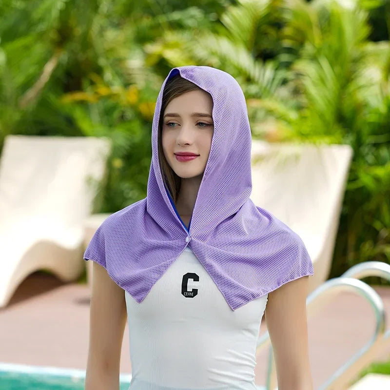 Quick Dry Cooling Hoodie Towel Luxlife Brands