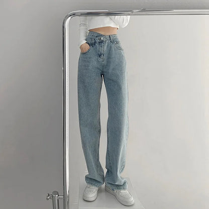 Saturday Wide Leg Denim High Waist Jeans LUXLIFE BRANDS