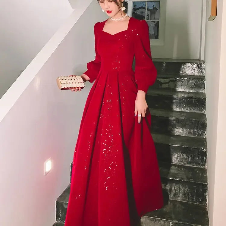 Luxury Red Ceremony Gown Luxlife Brands