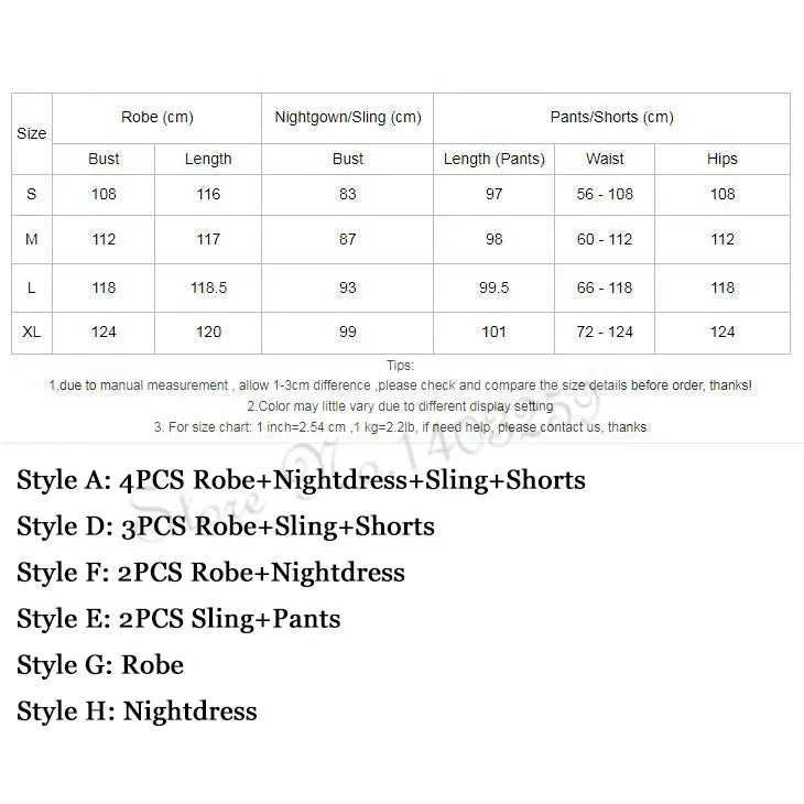 Manifest Kimono Satin Sleepwear Set LUXLIFE BRANDS