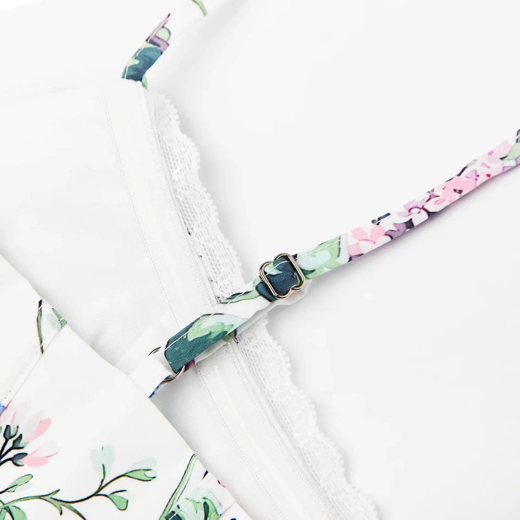 Veronica Floral Summer Corset Top