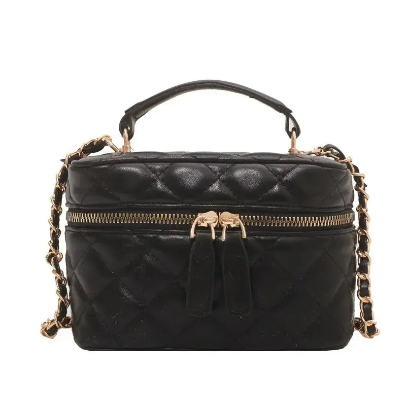 Luxury Mini Box Crossbody Bags for Women Sling Bag Brands Small Chains Shoulder Bag 2022 Square Purses and Handbags Tote Clutch