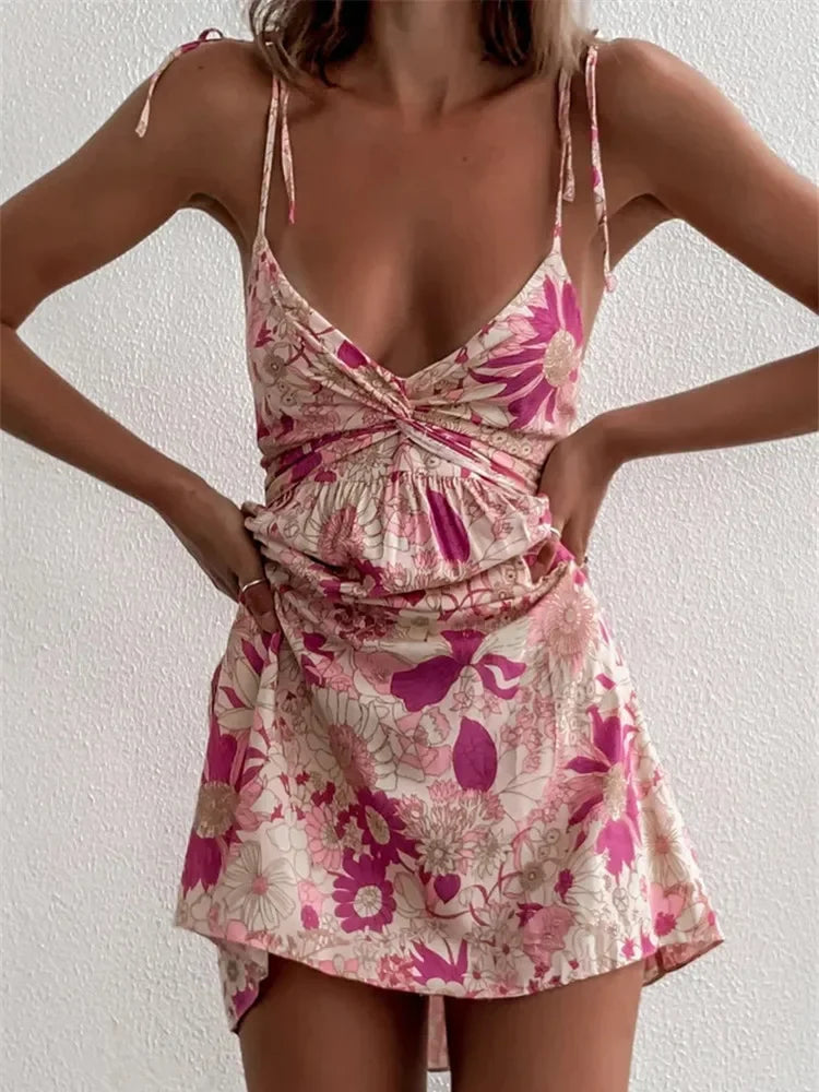 Floral Boho Sun Dress