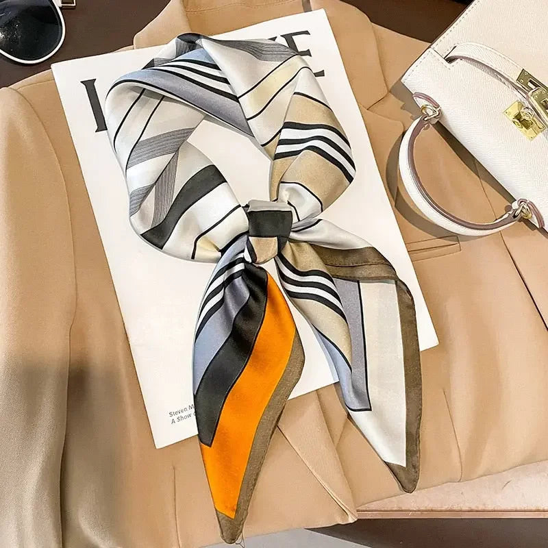 Saturday Afternoon Silk Square Scarf