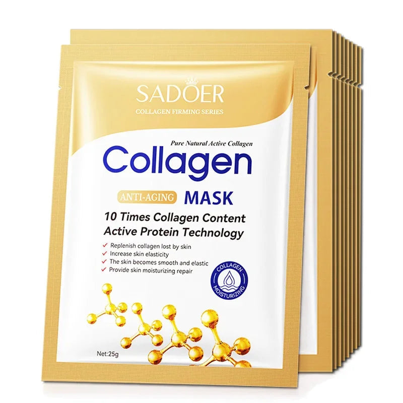 Hyaluronic Acid Collagen Face Masks Luxlife Brands