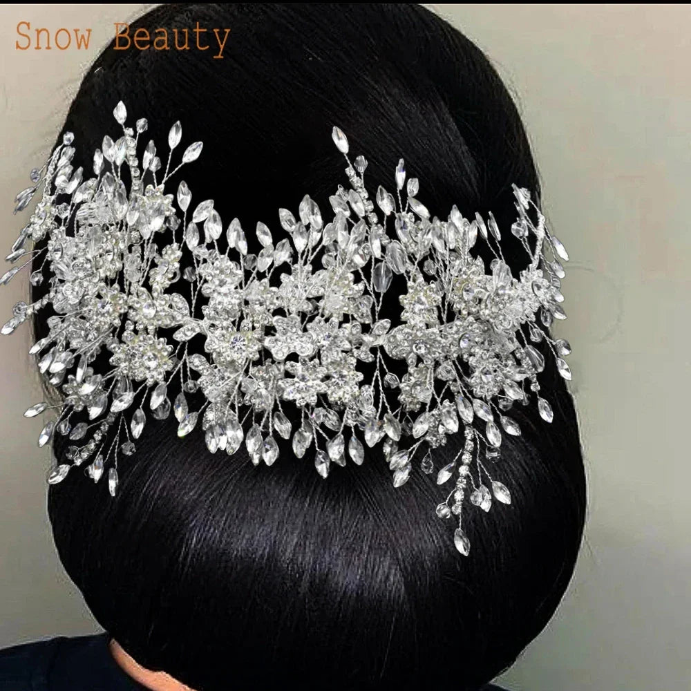 Luxury Bridal Crystal Tiara LUXLIFE BRANDS