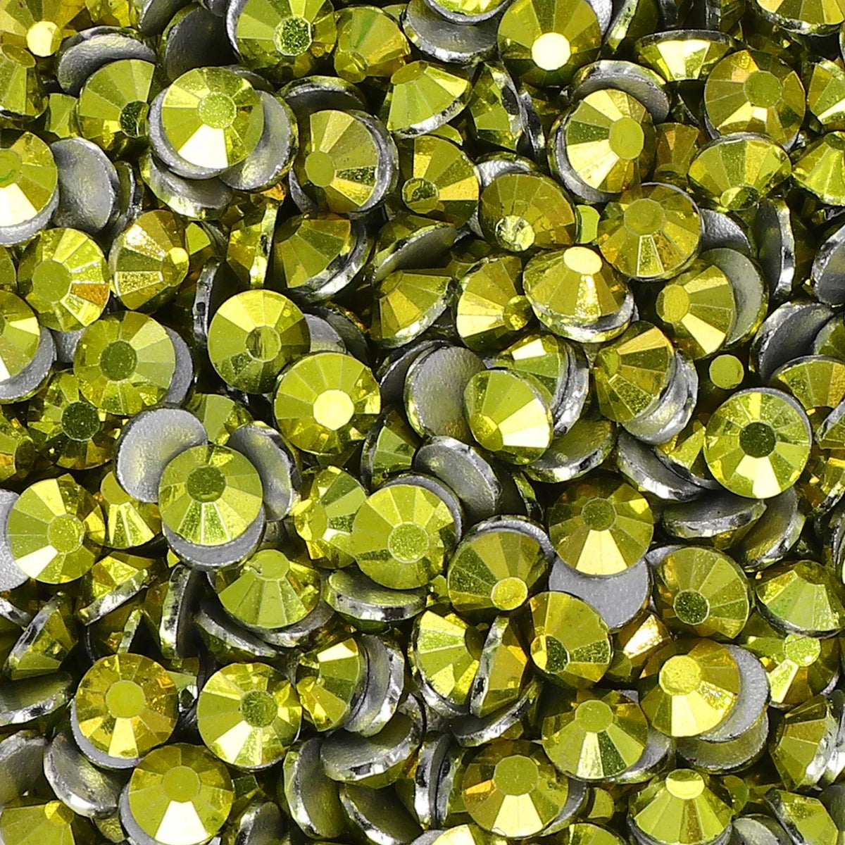 SS6-SS30 Top Quality Metallic Non-Hotfix Flatback Glass Rhinestones