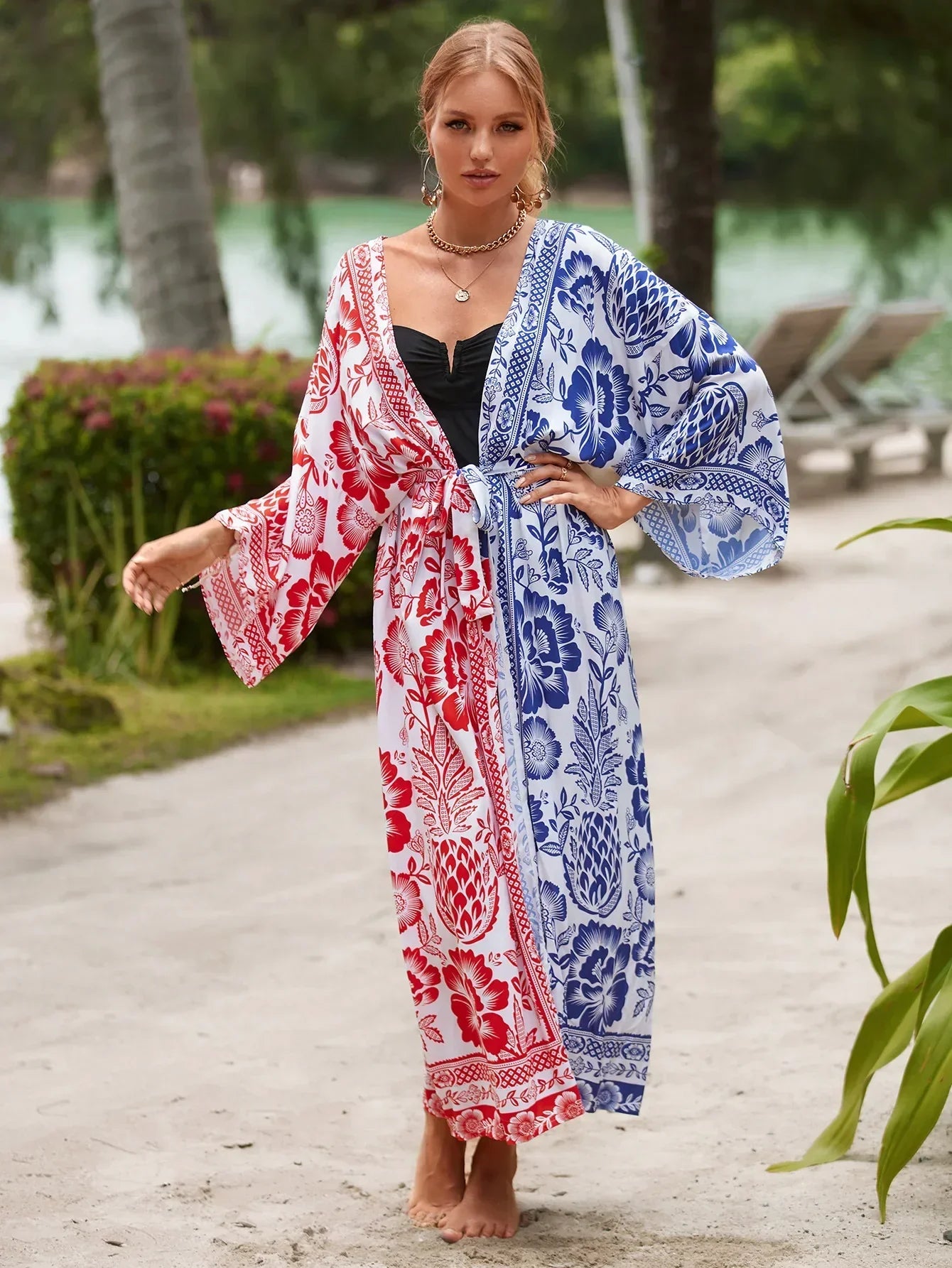 Happiness Kimono Beach Cover Up