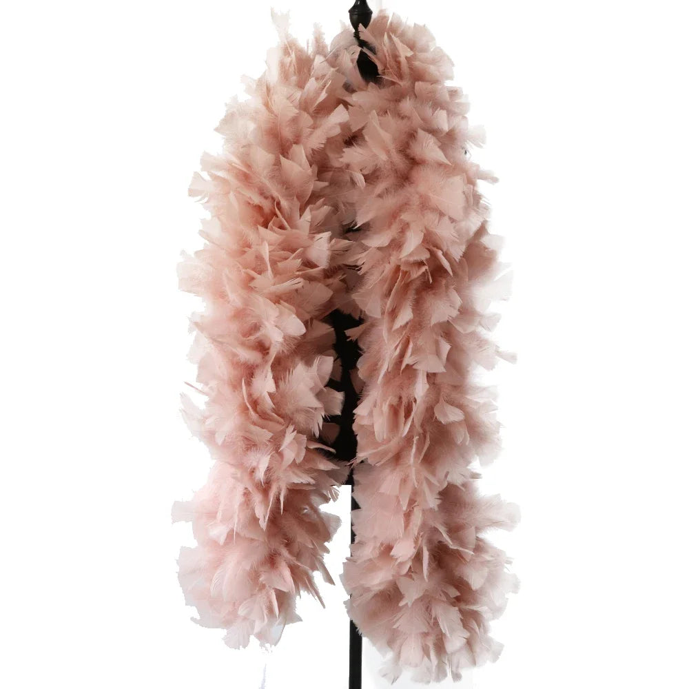 Fluffy Turkey Feather Performance Boa (2 Meters)