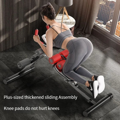 Beautiful Waist Machine Abdominal Muscle Training Device Multifunctional Supine Board Foldable Belly Sports Fitness Equipment