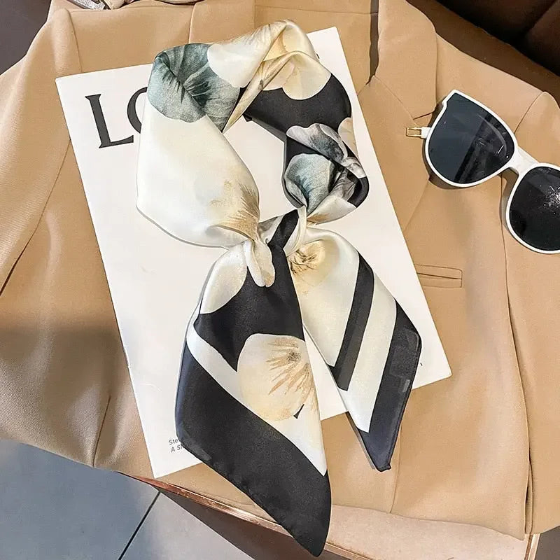 Saturday Afternoon Silk Square Scarf