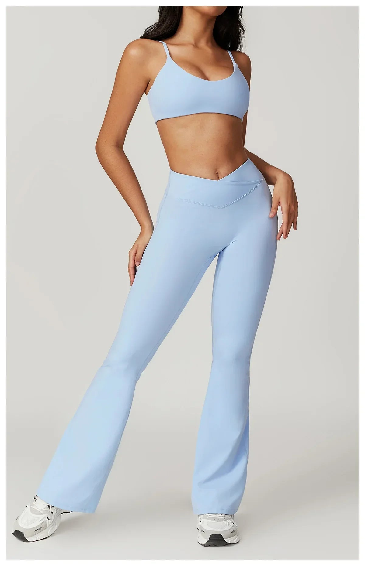 Lucid High Waist Flare Leg Yoga Set Luxlife Brands