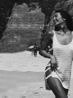 Women's Sexy Knit Side Cut Out Beach Mini Dress Luxlife Brands
