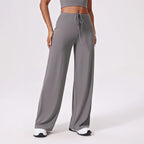 Ctenkevet-High Waist Wide-Leg Yoga Joggers for Women, Female Casual Tracksuit Bottoms, Straight Outdoor Baggy Sweatpants, Autumn Luxlife Brands
