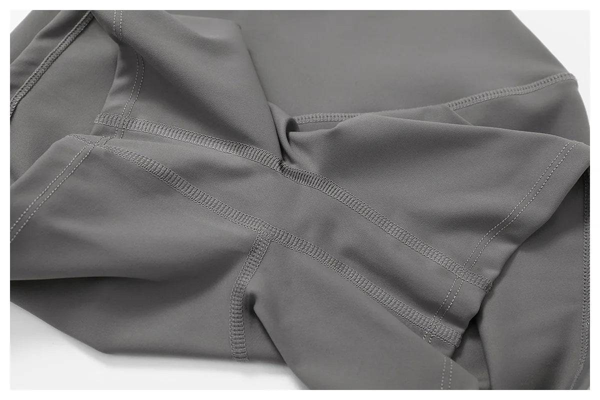 2 Pieces Yoga Suit Naked Feel Gym Set Women Sportswear Workout Clothes High Waist Yoga Short Skirt Fitness Leggings Sports Bra