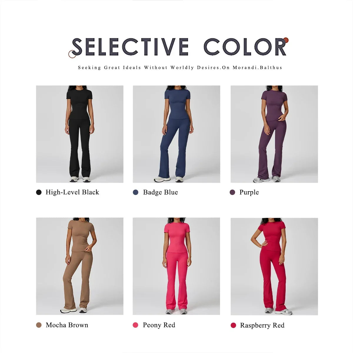 Hearuisavy Women 2 Piece Sport Pants Set Gym Sportswear Workout Short Sleeves Female Push Up Yoga Pants Running Fitness Clothing