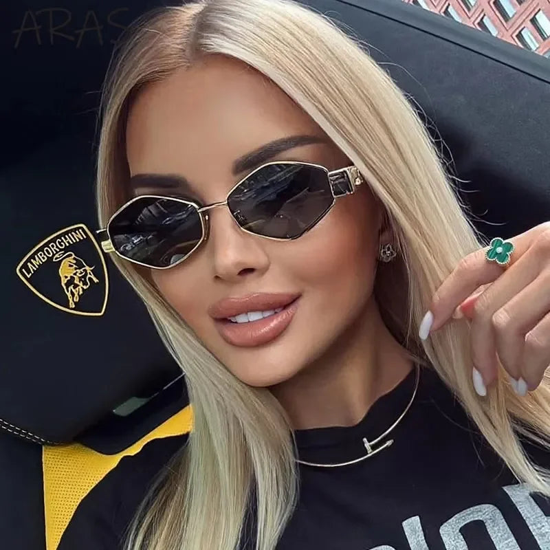 Women's Designer Frame Sunglasses LUXLIFE BRANDS