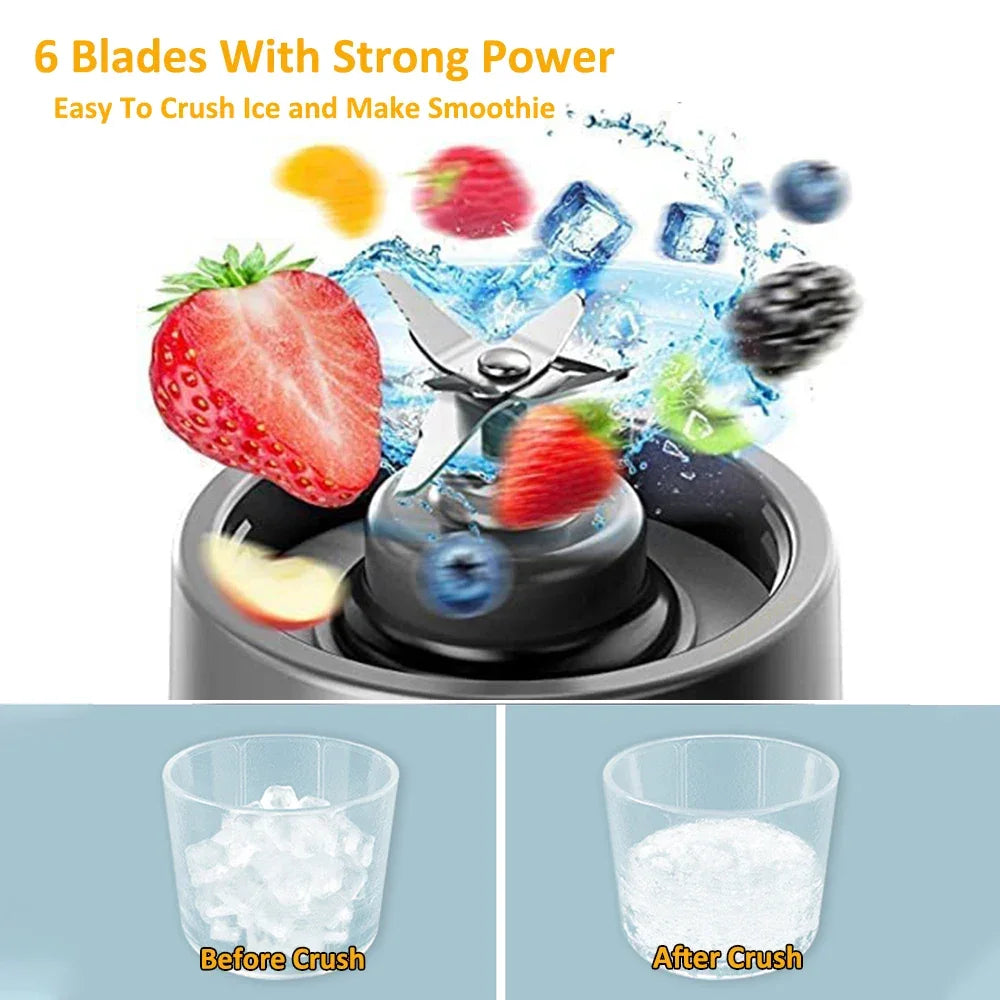 PulseMate Mini Portable Blender USB Charging