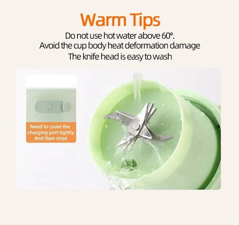 Blendie Juice Cup- Portable High-Speed Blender