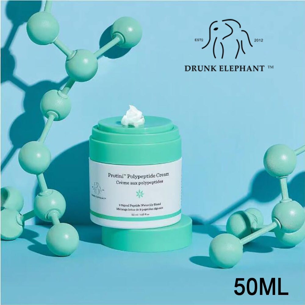 Face Cream Drunk Elephant 50ML Lala Retro Whipped Cream Recover+Rescue 6 Rare African Oils Plantain Extract PH5.2