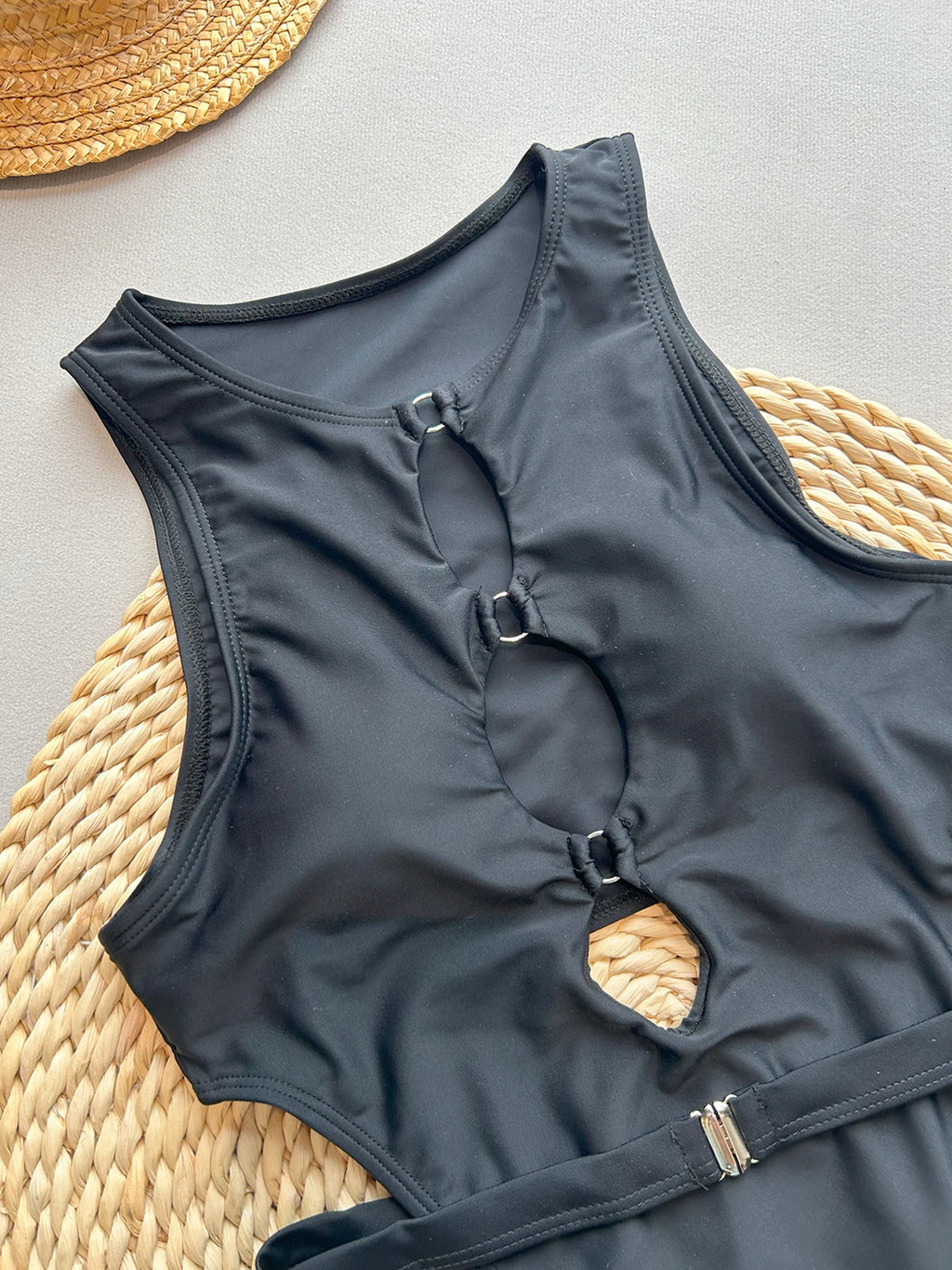 LUX Bold Black Monokini