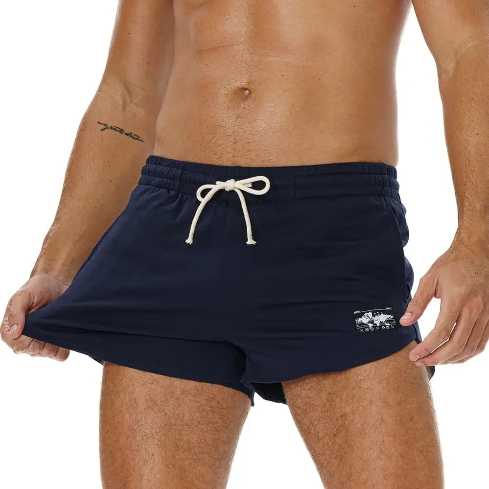 AIMPACT Casual Running Jogger Split Shorts Classic Comfortable Unisex Gym French Terry Custom Logo Mens Sweat Shorts LUXLIFE BRANDS