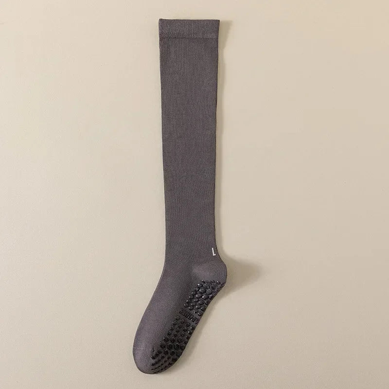 Pilates Cotton Compression Socks Anti Slip