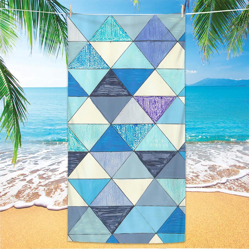 Quick Dry Beach Towel Microfiber Bath Towels Beach Cushion Swimming Personalized Sand Free Beach Towels Support Drop Ship