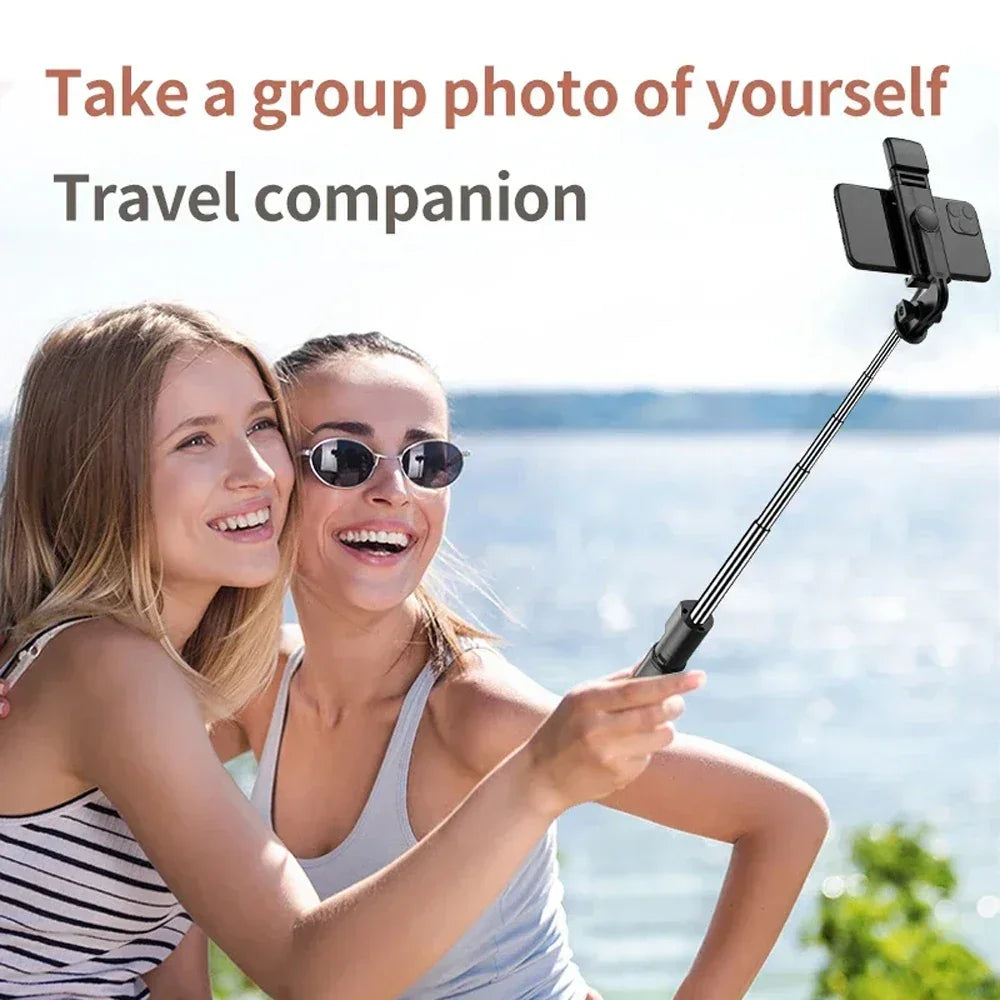 Bluetooth Wireless Selfie Tripod With Fill Light, Shutter & Remote Control