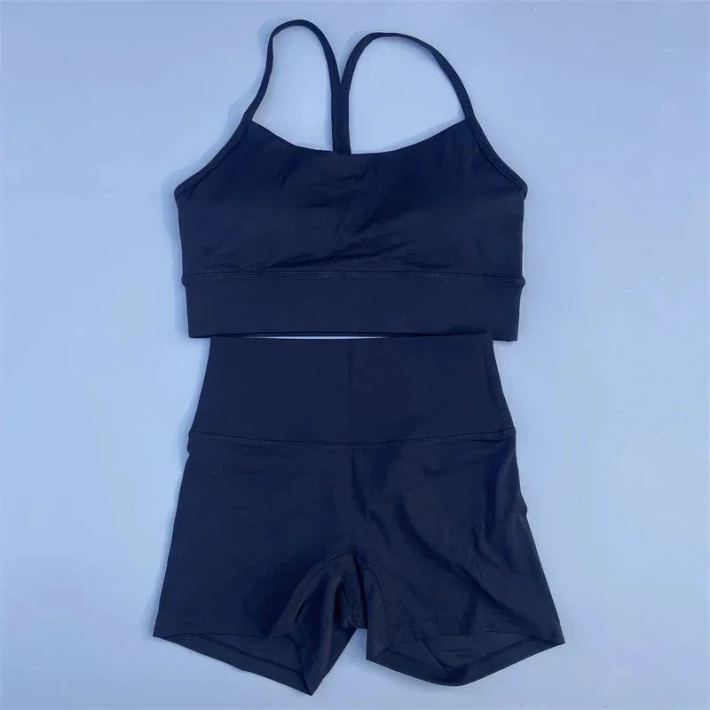 Lightweight Quick Dry Training Bra & Shorts Set