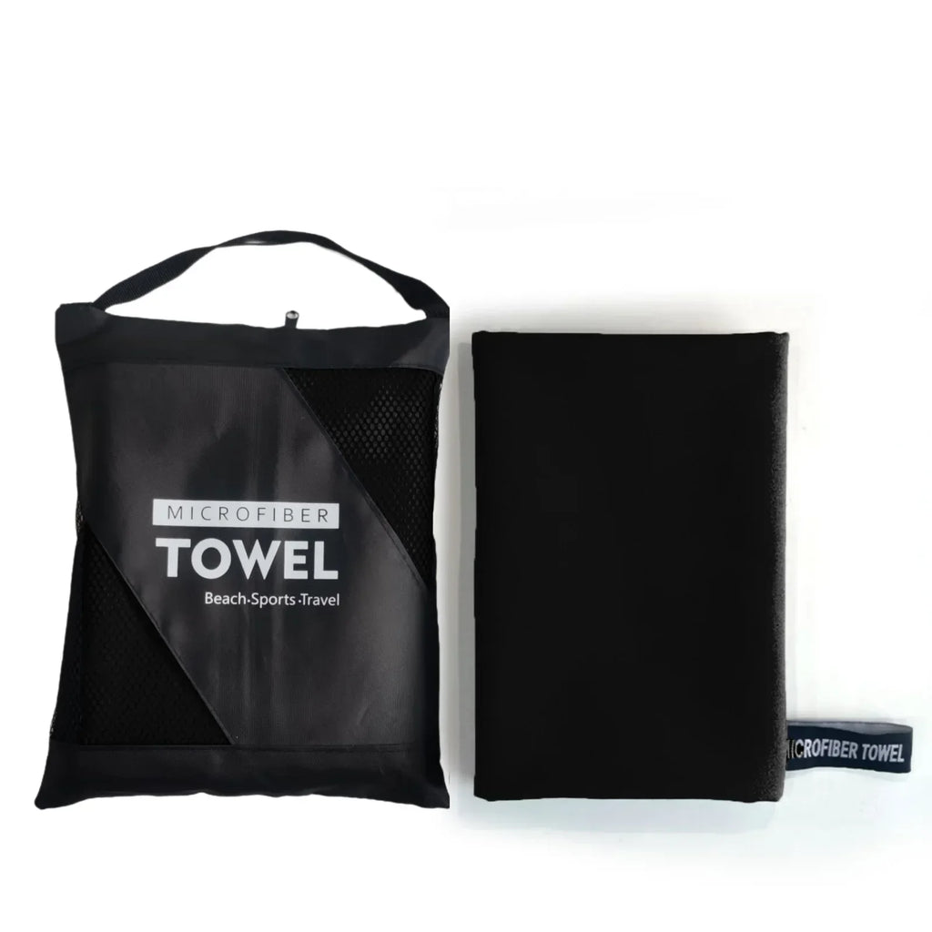 Microfiber Towel Perfect Travel & Gym & Camping Towel. Quick Dry - Super Absorbent - Ultra Compact - Lightweight Swimming Towels
