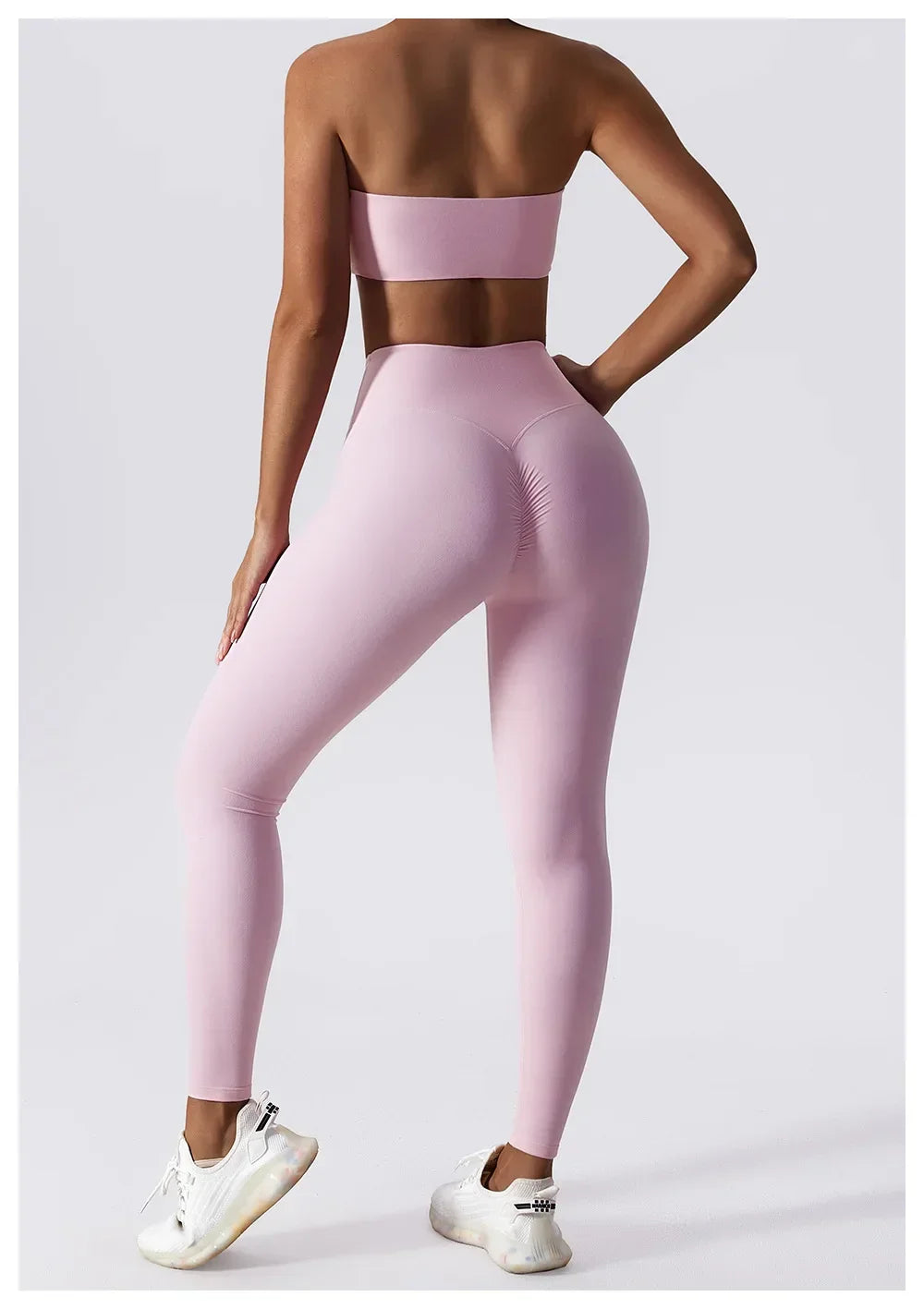 Hearuisavy Casual Sports Bra Gym Underwear Women Breathable Training Yoga Clothes Tube Top Fitness Workout Tank Top Female