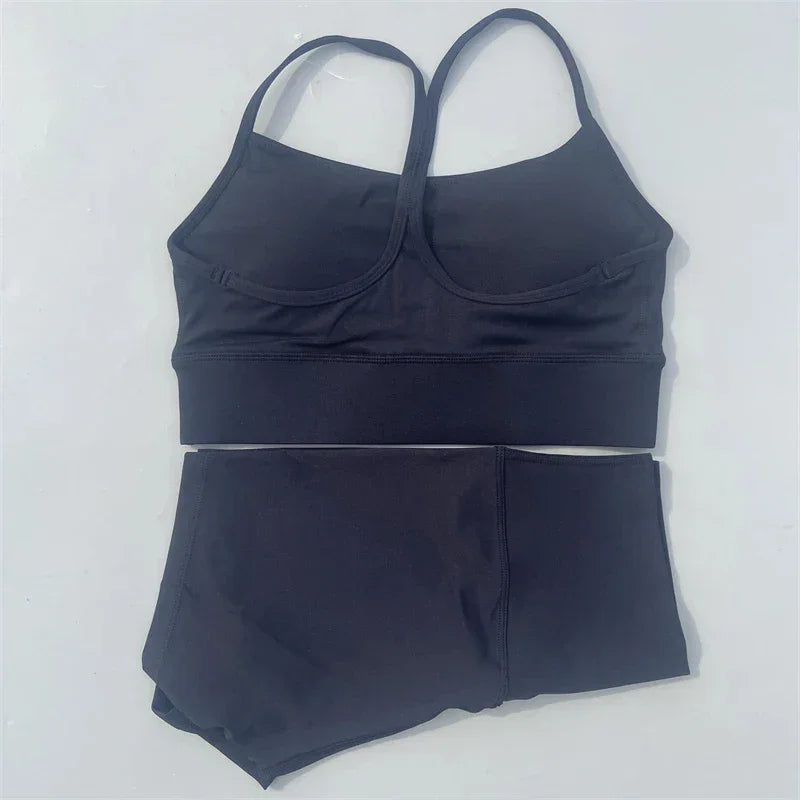 Lightweight Quick Dry Training Bra & Shorts Set