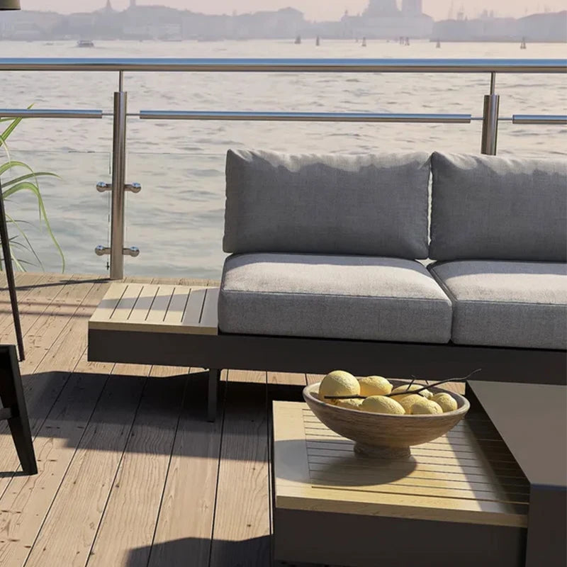 Garden Furniture Deep Seating Patio Set Sun Lounger Outdoor Furniture Daybed