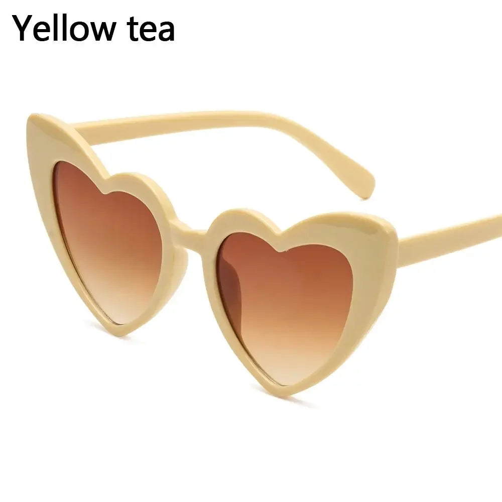 Retro Heart Sunglasses UV400