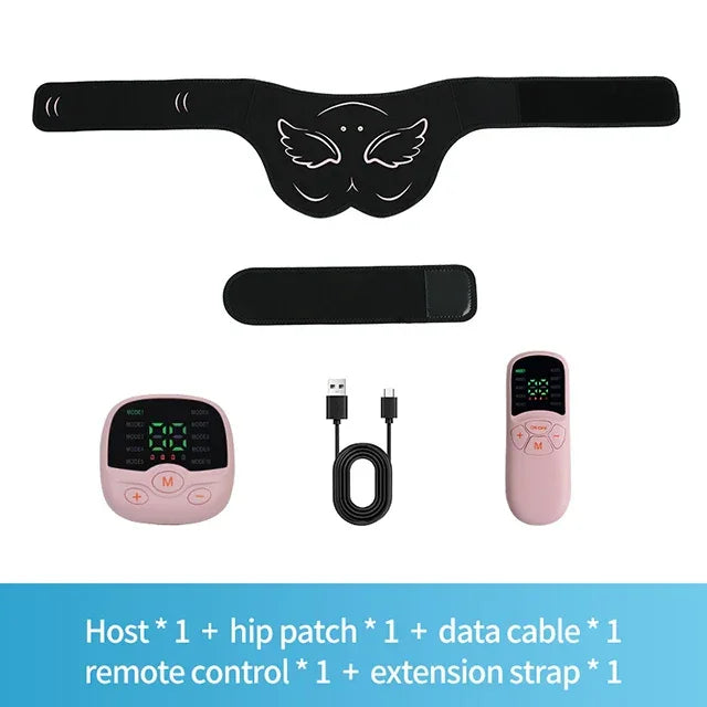 Electric EMS Hip Trainer Buttock Muscle Stimulator With Remote Control 10 Modes 30 Training Levels Fitness Massager Slimming Luxlife Brands