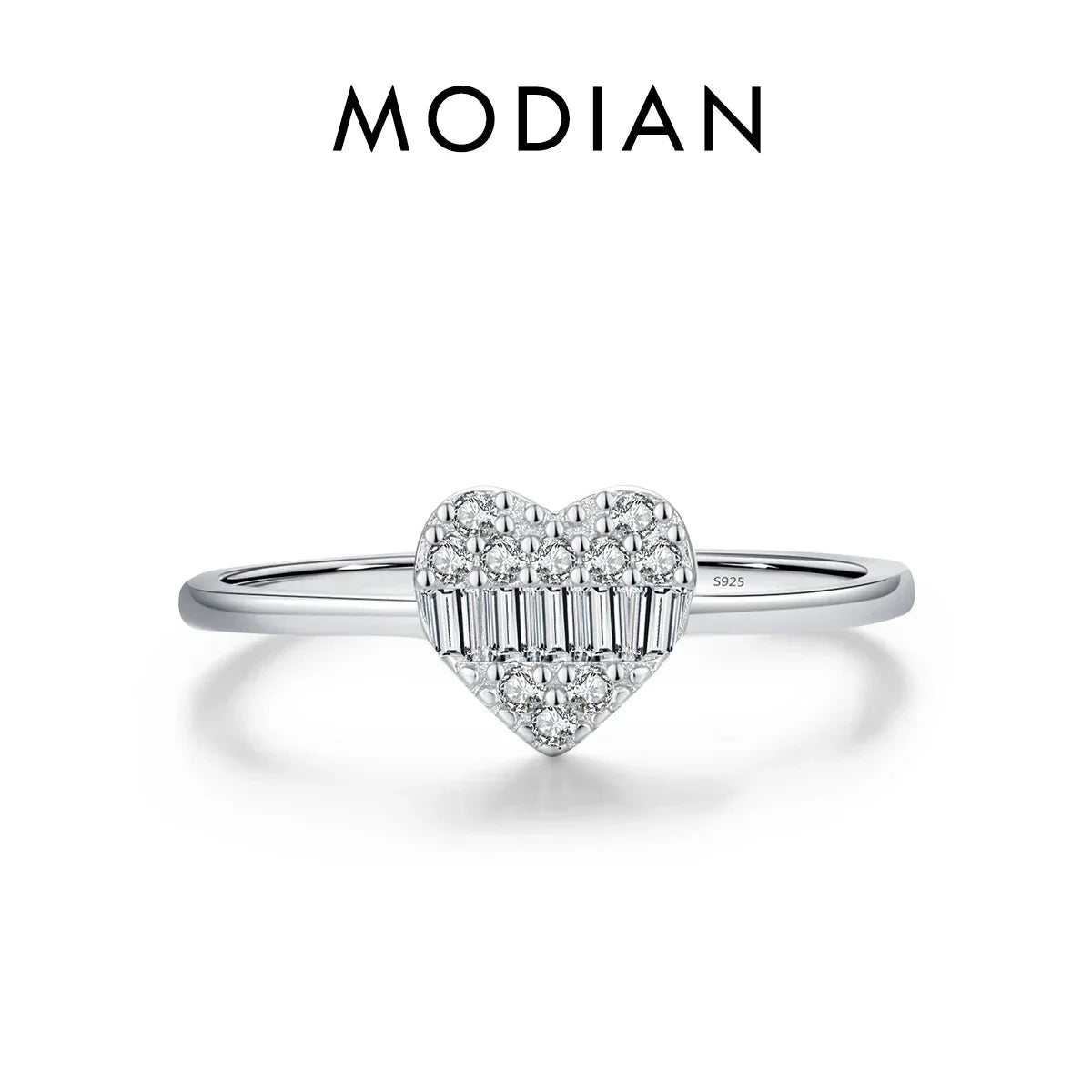 Solid 925 Sterling Silver CZ Ring Luxlife Brands
