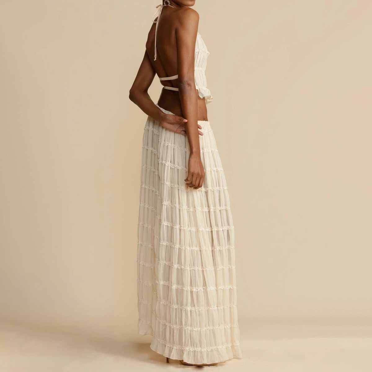 Boho Maxi Skirt Set