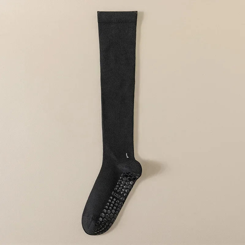 Pilates Cotton Compression Socks Anti Slip