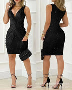 Women Party Dress Geometric Print Sleeveless 2024 Y2k High Waist Dress Summer Vestidos Bandage Party Bodycon Dresses Sexy Luxlife Brands