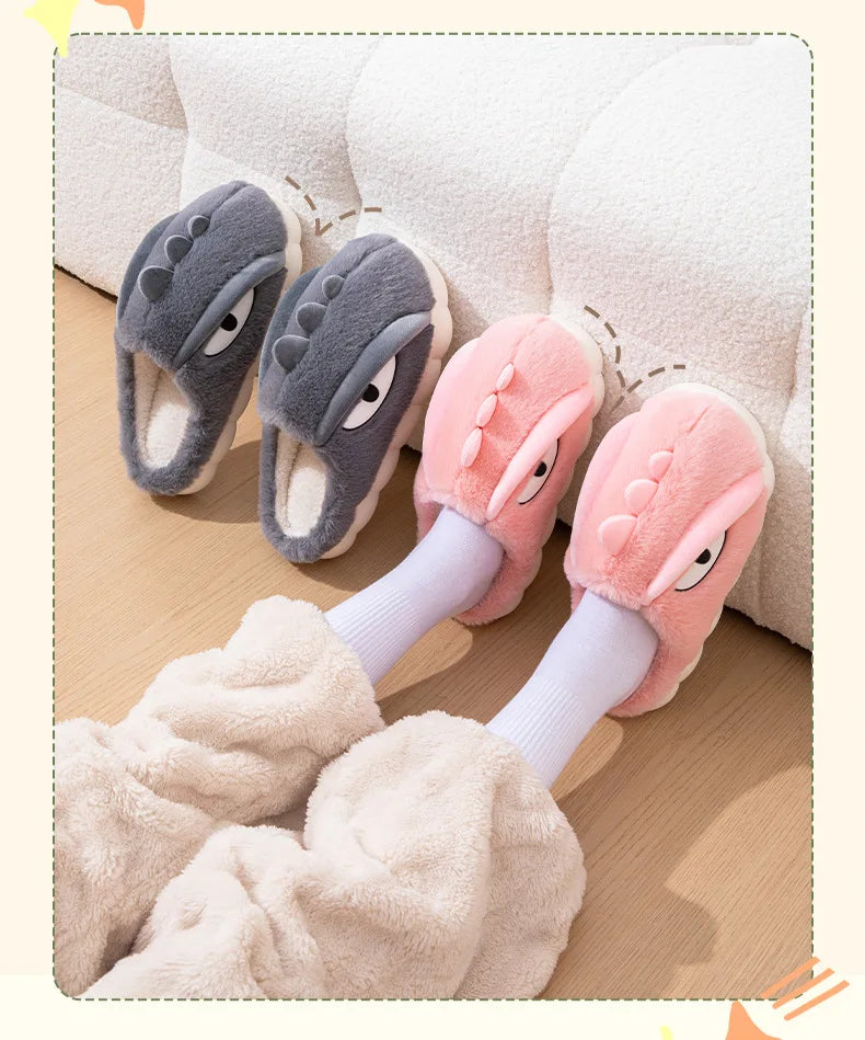 Adult Dinosaur Slippers LUXLIFE BRANDS