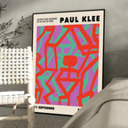 1PC Paul Klee Abstract Painting Artwork Poster Paper Print Home Living Room Bedroom Entrance Bar Restaurant Cafe Art Painting Luxlife Brands