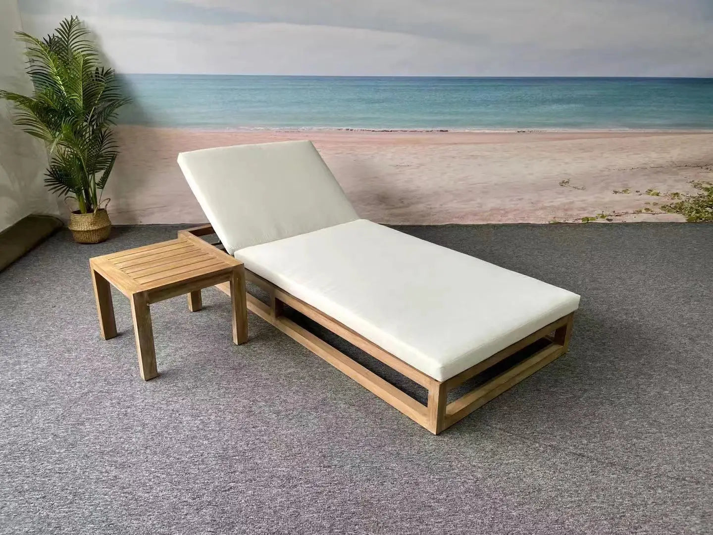Garden Furniture Deep Seating Patio Set Sun Lounger Outdoor Furniture Daybed