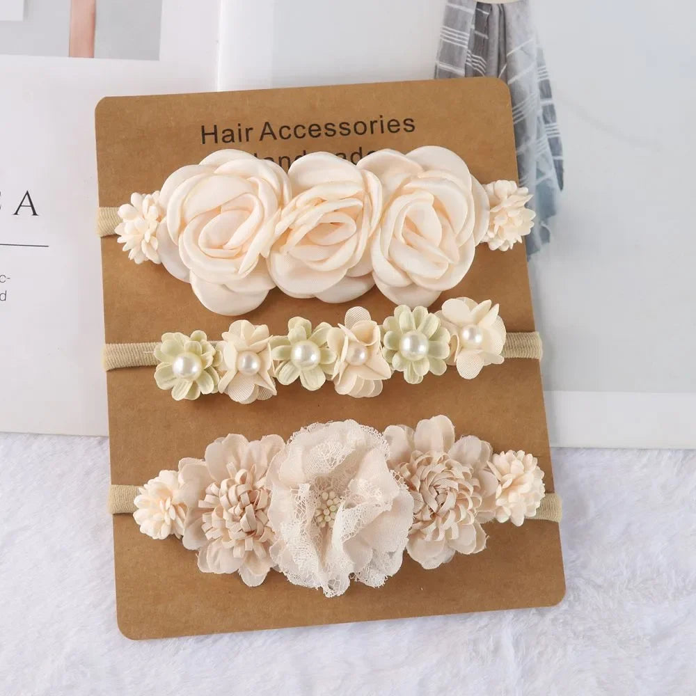 LUXBaby Floral Headband Set LUXLIFE BRANDS