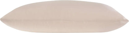 100% Natural Mulberry Silk Pillow Case With Hidden Zipper 22MM Front in Real Silk & Back in Lenzing Tencel Fabric, 1 Pack