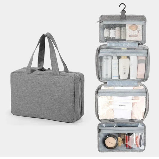 Travel Foldable Toilet Storage Bag Waterproof Hanging Makeup Bags Women Portable Cosmetic Storage Bag Travel Essential wash bag