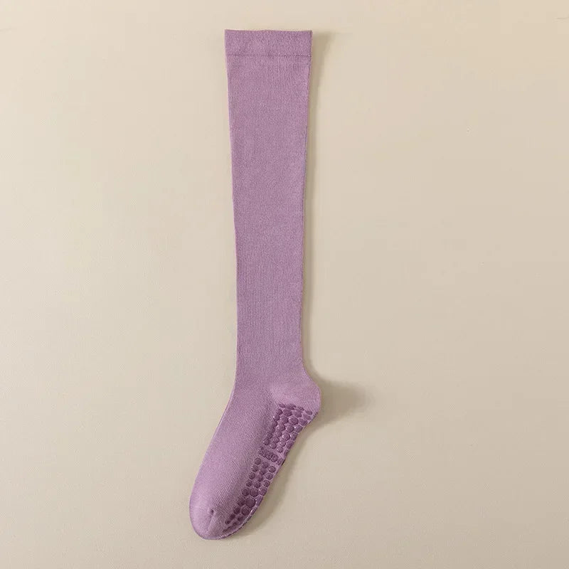 Pilates Cotton Compression Socks Anti Slip
