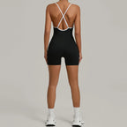 Workout Jumpsuit Sports Overalls Women Rompers Gym Clothing Running Bodysuits Fitness Suits Gym Tracksuit Sportswear Yoga Set Luxlife Brands
