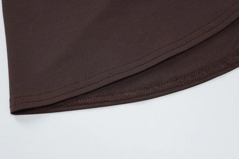 Melissa Draped & Ruched Mini Dress